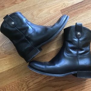 Frye black boots size 9